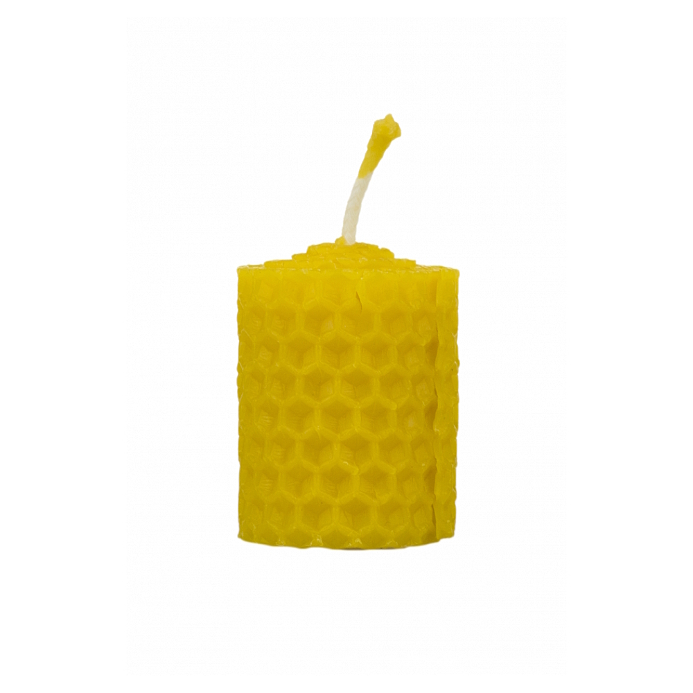 E-shop PLEVA Sviečka zo včelieho vosku 30x33 mm