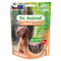DR. ANIMAL Sportline pochúťka losos pre psov 100 g