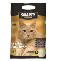 SMARTY Exclusive silikátové podstielka pre mačky 10 l