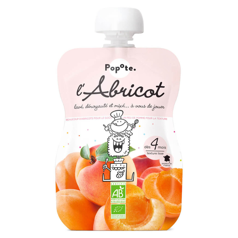 POPOTE kapsička bio meruňka 120 g
