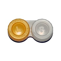 PÚZDRO Anti-bakteriálne na kontaktné šošovky 1 ks, Farba: Žlutá