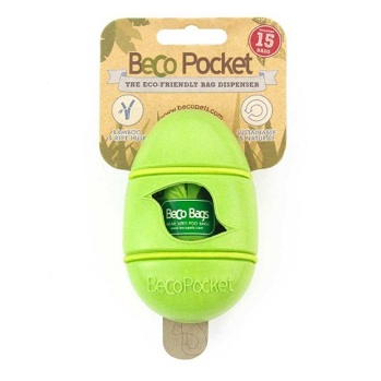 BECO Pocket EKO Púzdro na vrecká na exkrementy zelené
