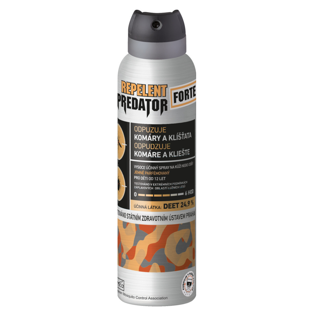 PREDATOR Forte repelent 25% sprej 150 ml kúpite na Mojalekaren.sk