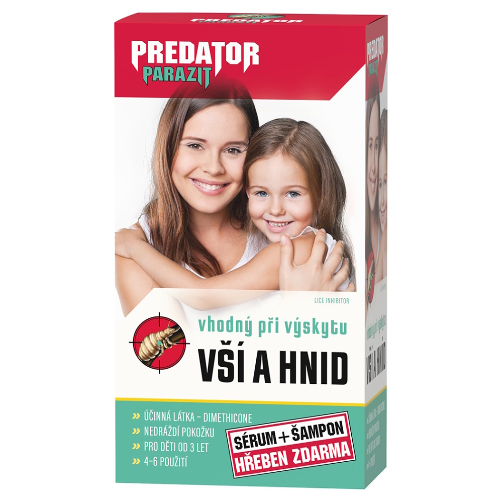 PREDATOR Parazit 2x100 ml + Hrebeň ZADARMO kúpite na Mojalekaren.sk