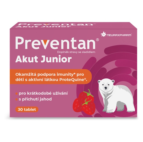 PREVENTAN Akut Junior 30 tabliet