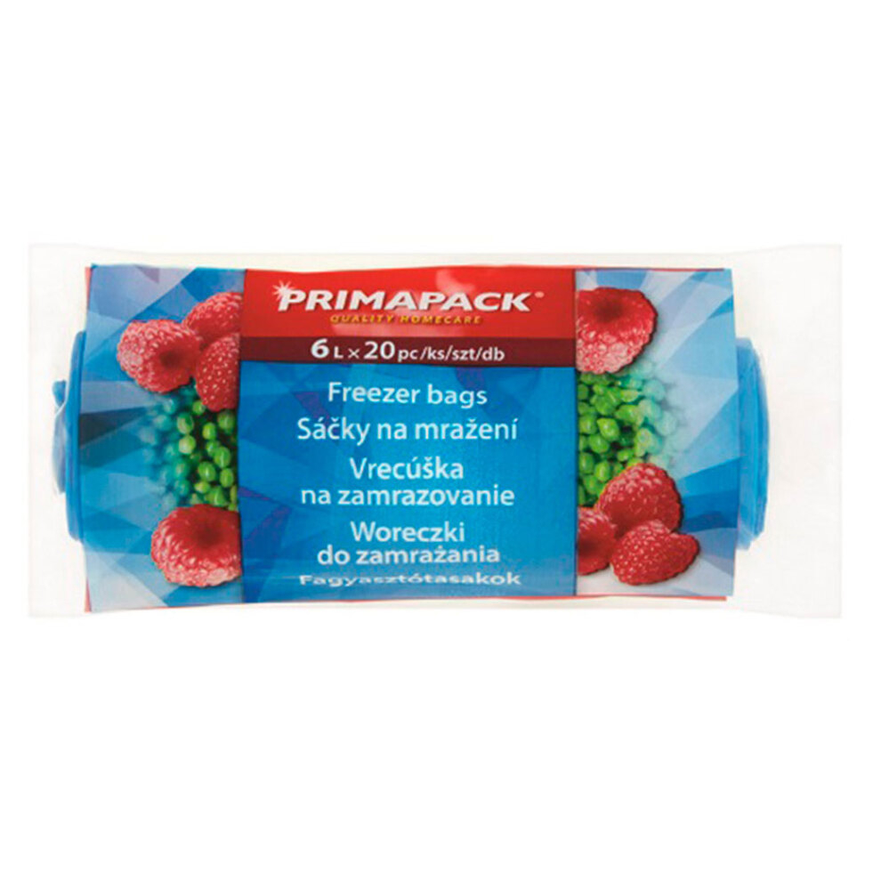 E-shop PRIMAPACK Vrecká na mrazenie 6L/20ks