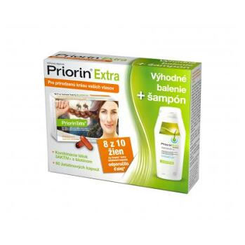 PRIORIN® Extra 60 kapsúl + šampón 200 ml ZDARMA