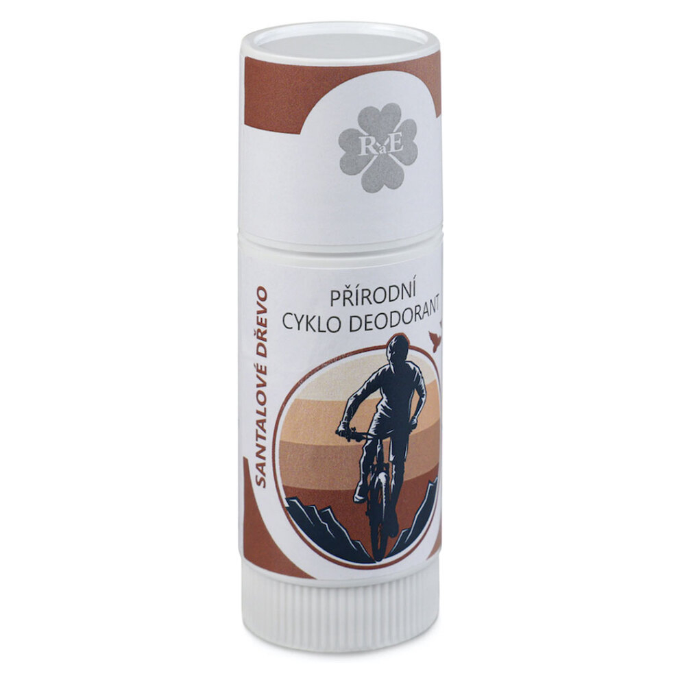 E-shop RAE Prírodný deodorant pre fanúšikov horskej cyklistiky Santalové drevo 25 ml