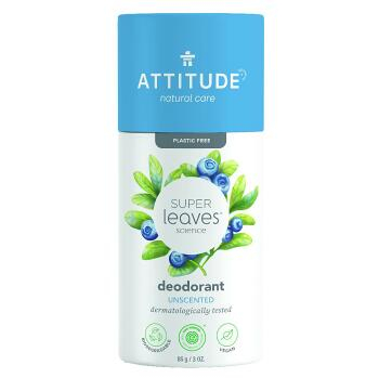 ATTITUDE Super leaves Prírodný tuhý dezodorant Bez vône 85 g