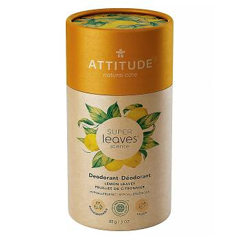 ATTITUDE Prírodný tuhý deodorant  Super leaves Citrusové listy 85 g