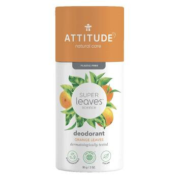 ATTITUDE Super leaves Prírodný tuhý dezodorant Pomarančové listy 85 g
