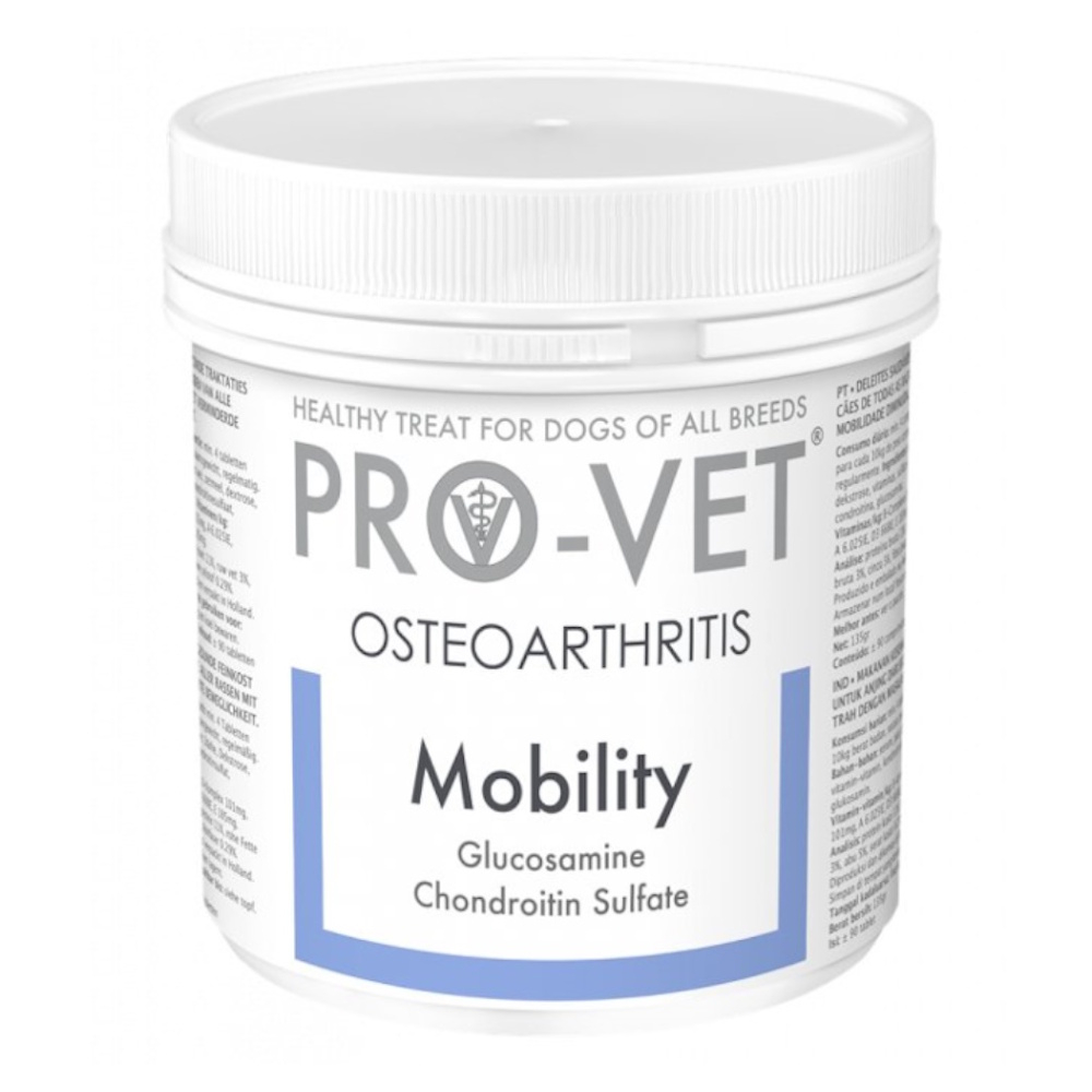 E-shop PRO-VET Mobility pastilky pre psov s obmedzenou pohyblivosťou 90 ks