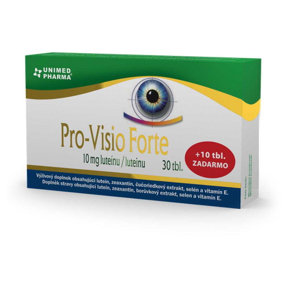 E-shop PRO-VISIO Forte tablety 30+10 ZADARMO