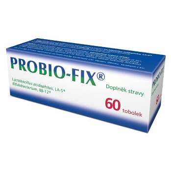 PROBIO-FIX 60 kapsúl (Probiotiká, laktobacily) - Viaczložkové