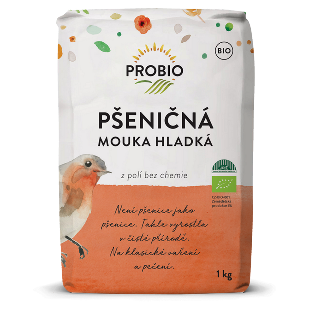 PROBIO Múka pšeničná biela hladká BIO 1 kg