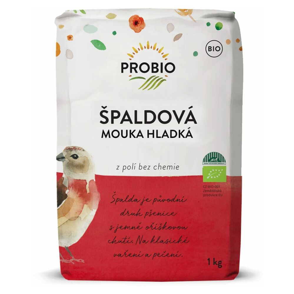 PROBIO Múka špaldová hladká 1 kg BIO