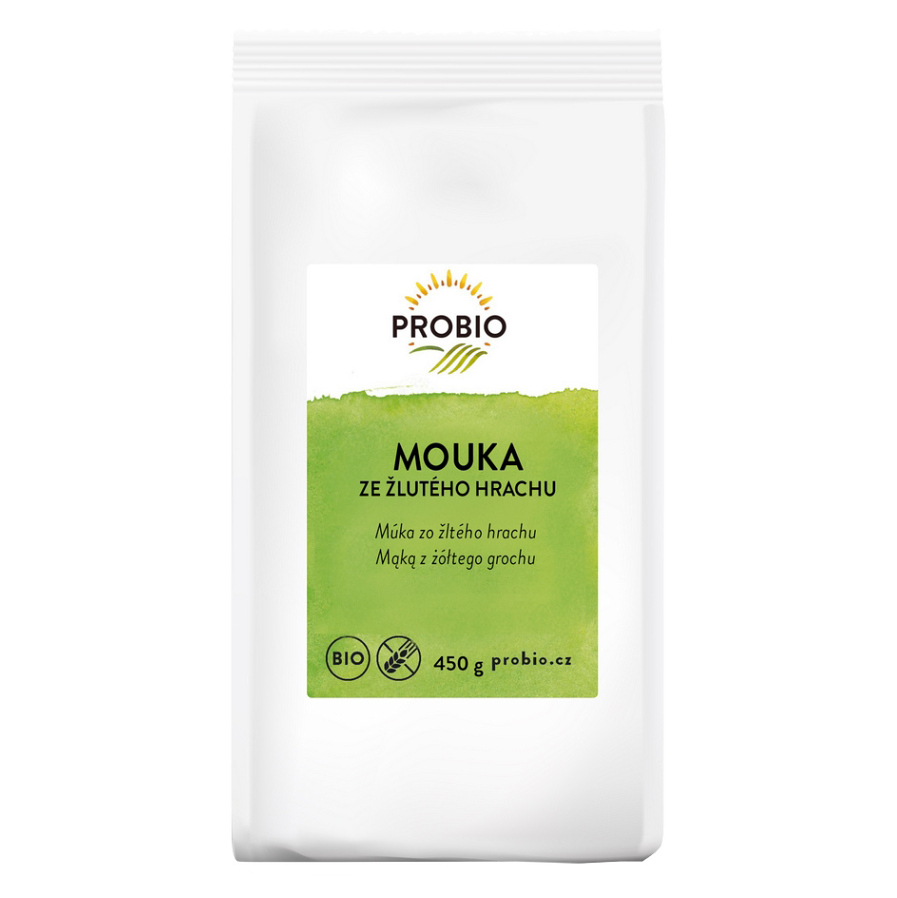 PROBIO Múka zo žltého hrachu BIO 450 g