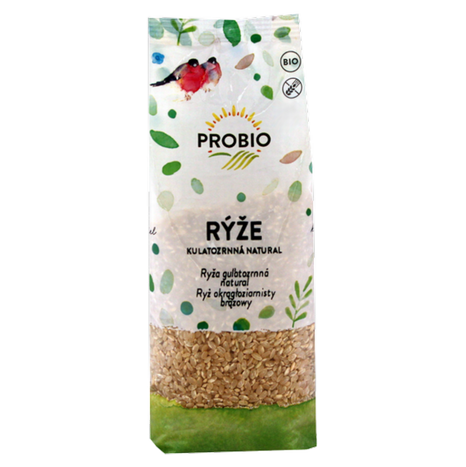 PROBIO Ryža guľatozrnná natural BIO 500 g