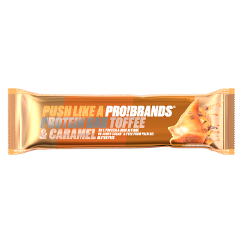 PROBRANDS Protein Bar s príchuťou Toffee Caramel 45 g