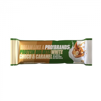 PROBRANDS Protein big bite bar príchuť biela čokoláda a karamel 45 g