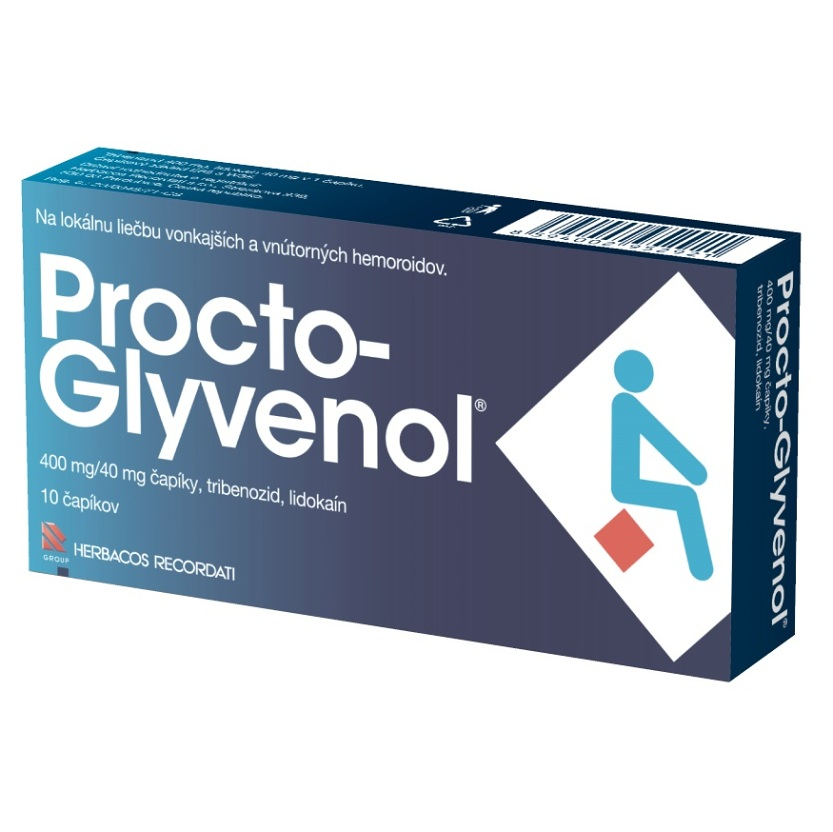 PROCTO-GLYVENOL 10 čapíkov kúpite na Mojalekaren.sk