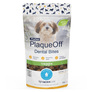 PRODEN PlaqueOff™ Dental Bites 60 g (Dentálne maškrty pre psov)