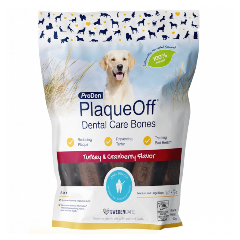 E-shop PRODEN PlaqueOff™ Dental Bones morčacie 482 g