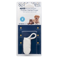 PRODEN Zubná kefka pre psov a mačky na prst z mikrovlákna 1 ks