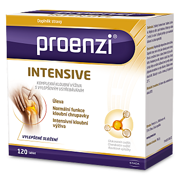 PROENZI Intensive 120 tabliet (Doplnky stravy na kĺby) - Prírodné, Viaczložkové