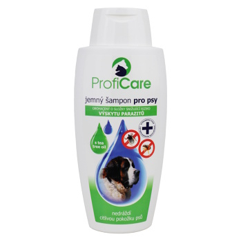 PROFICARE pes šampón antiparazitárny s Tea Tree 300ml (Antiparazitárne šampóny pre psov) - Zvieracie