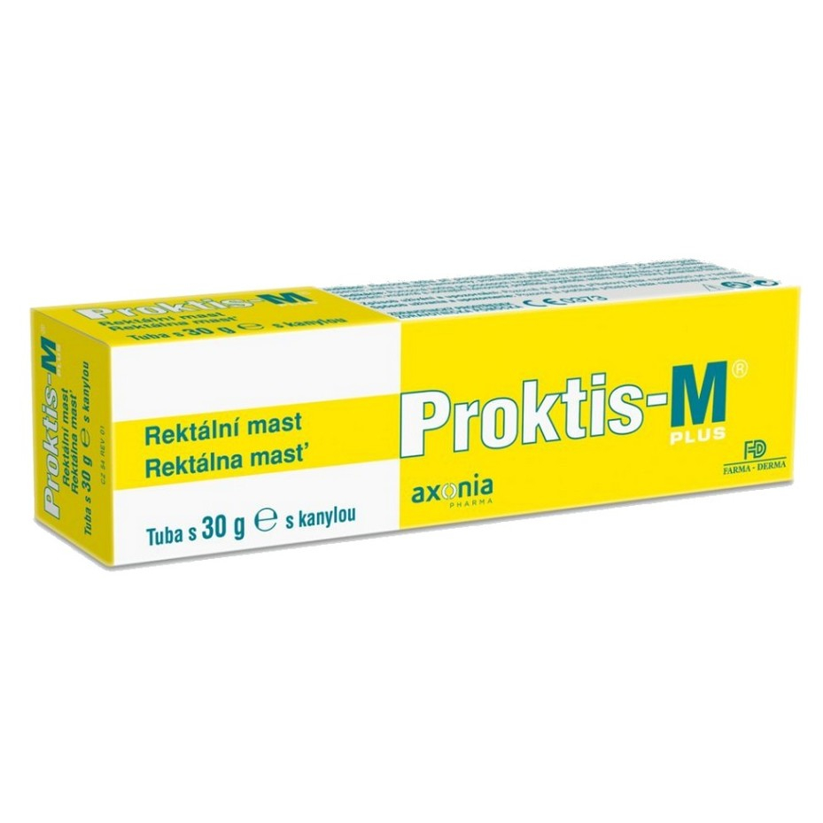 PROKTIS-M PLUS Rektálna masť 30 g