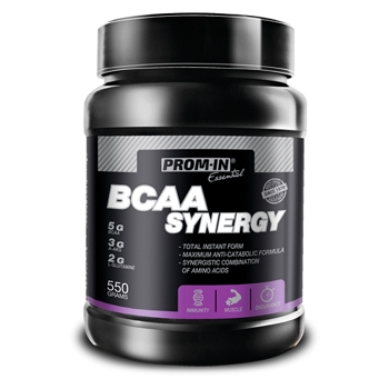 PROM-IN Essential BCAA synergy broskyňa 550 g
