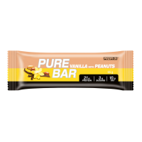 PROM-IN Essential Pure bar proteínová tyčinka vanilka s arašidmi 65 g