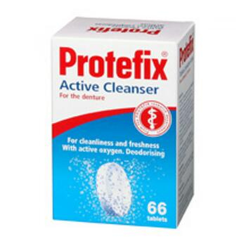 Protefix Aktivne čístiace tablety na zubnú protézu tbl eff 1x66 ks