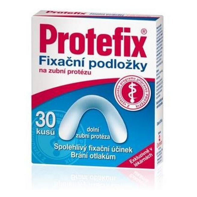 PROTEFIX Fixačná podložka dolné zuby 30 kusov