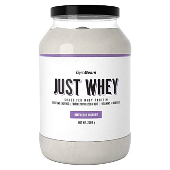 GYMBEAM Proteín just whey čučoriedkový jogurt 2000 g (Srvátkové proteíny) - Instantné, Proteinové, Pred výkonom