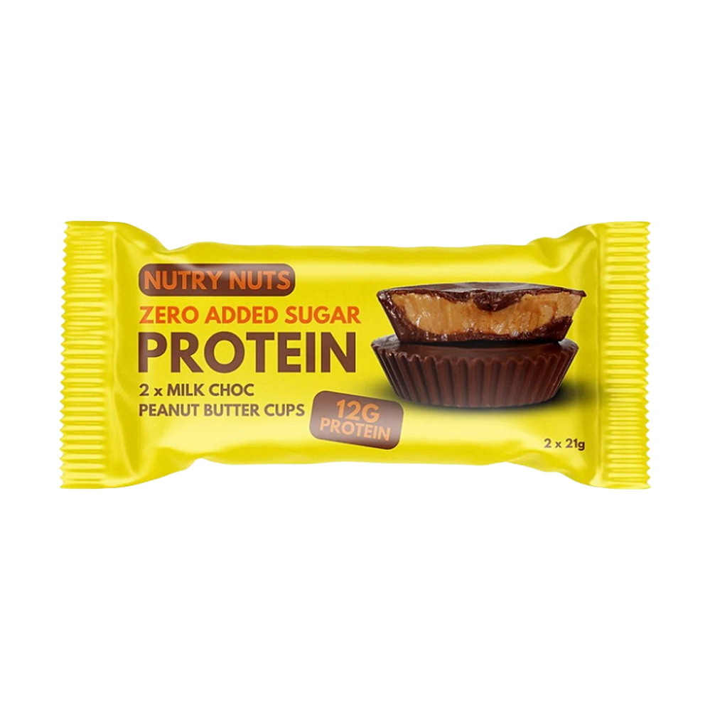 E-shop NUTRY NUTS Proteínové košíčky čokoláda s arašidovým maslom 2 x 21 g