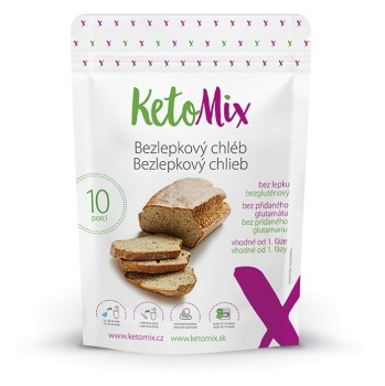 KETOMIX Proteínový bezlepkový chlieb 10 porcií