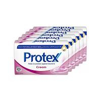 PROTEX Cream Tuhé mydlo s prirodzenou antibakteriálnou ochranou 6 x 90 g