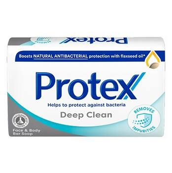 PROTEX Deep Clean tuhé mydlo s prirodzenou antibakteriálnou ochranou 90 g