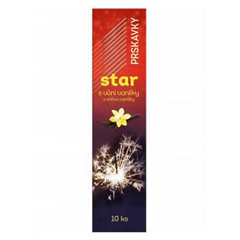STAR Prskavky s vôňou vanilky 10 ks
