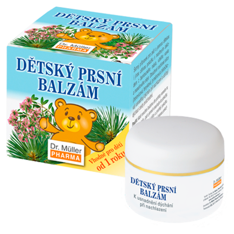 DR. MÜLLER Prsný balzam detský 50 ml kúpite na Mojalekaren.sk