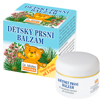 DR. MÜLLER Prsný balzam detský 50 ml (Detské balzamy)