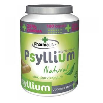 PHARMALINE Psyllium Natural 125 kapsúl