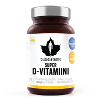 PUHDISTAMO Super vitamín D 4000 IU 60 kapsúl