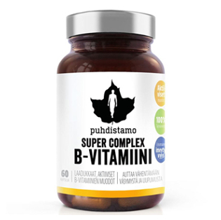 PUHDISTAMO Super vitamin B complex 60 kapsúl