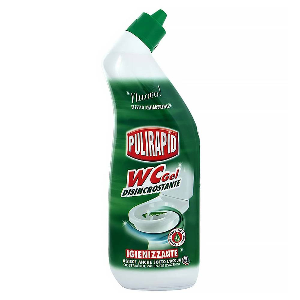 PULIRAPID WC gél 750 ml (vysoko účinný gélový čistič WC, vôňa mandlí)
