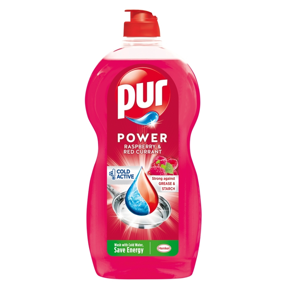 PUR Power Raspberry & Red Currant na riad 1,2 l