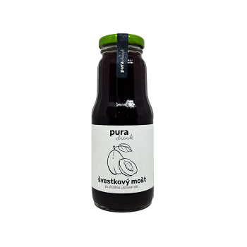 PURADRINK Slivkový mušt BIO 300 ml (Bio nápoje) - BIO