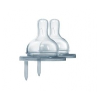 PURAKIKI Ycut Cumlík anti/colic variabilný prietok 6m+ 2 ks
